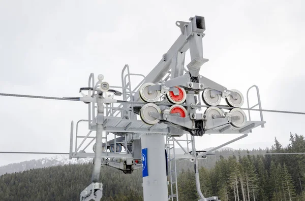 Seilbahn Den Bergen — Stockfoto