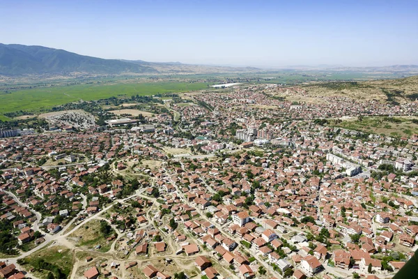 Vista Aérea Ciudad Verano — Foto de Stock