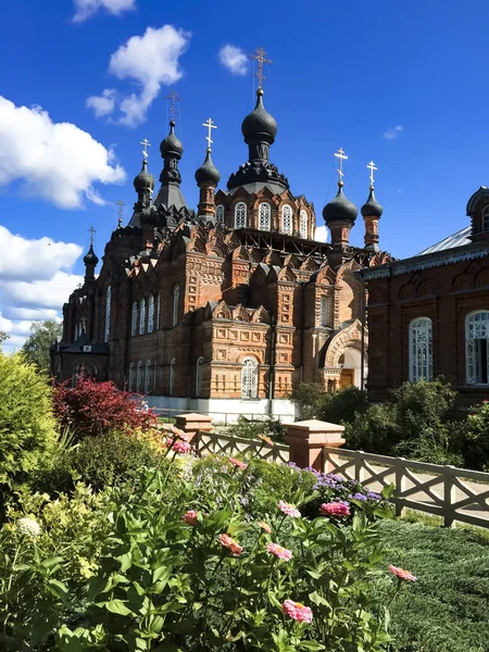 Shamordino ロシア 大聖堂 Shamordino の修道院で神の母のカザン アイコン — ストック写真