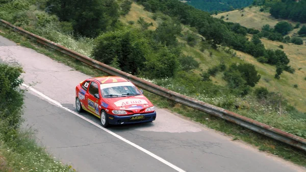 Kocani Macedônia Junho 2018 Carro Corrida Alta Velocidade Corrida Escalada — Fotografia de Stock