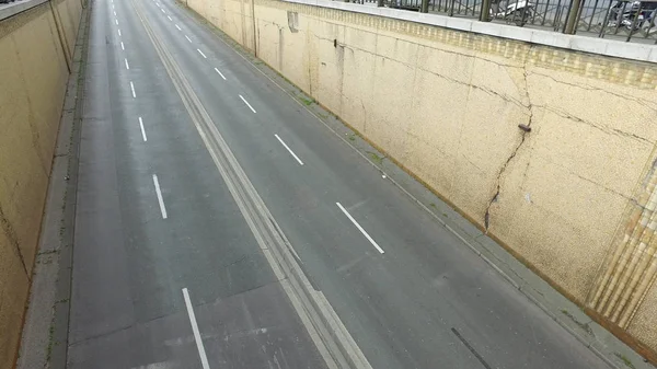 Calle Del Túnel Subterráneo Cerca Del Palacio Congresos Palais Des —  Fotos de Stock