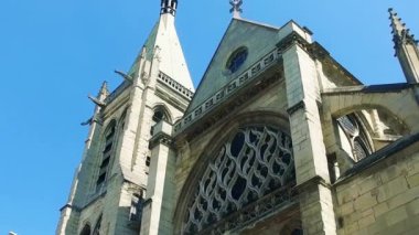 Cephe, ortaçağ kilisesi, kilise Saint-Severin de Paris