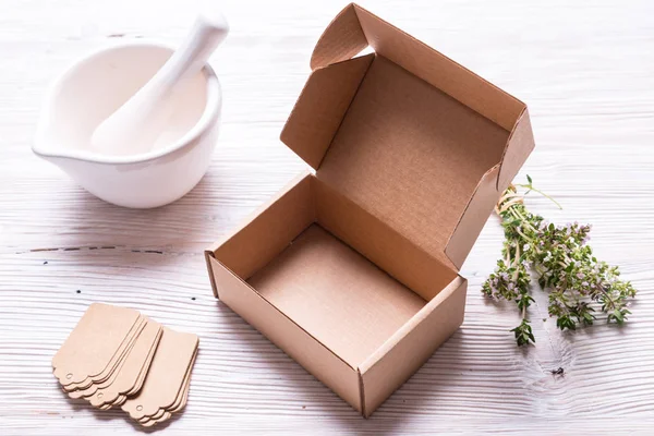 Hediye kutusu, gıda kavramı için malzemeleri