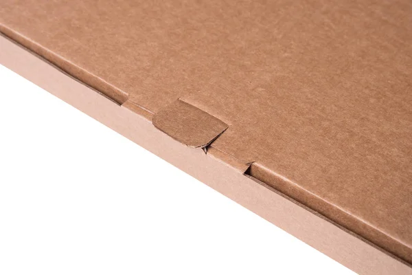 Cerradura Caja Cartón —  Fotos de Stock