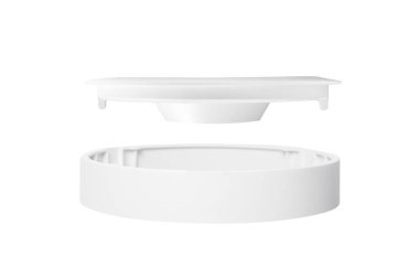 Beyaz, yuvarlak Led lamba