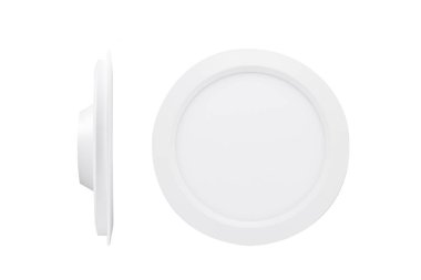 Beyaz, yuvarlak Led lamba