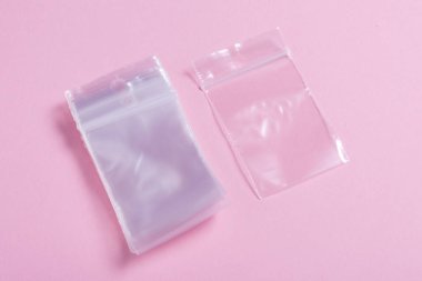 Çok net plastik ZIP kilit çanta