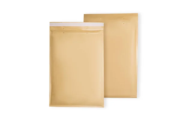 Papier Brun Enveloppe Rembourrée — Photo