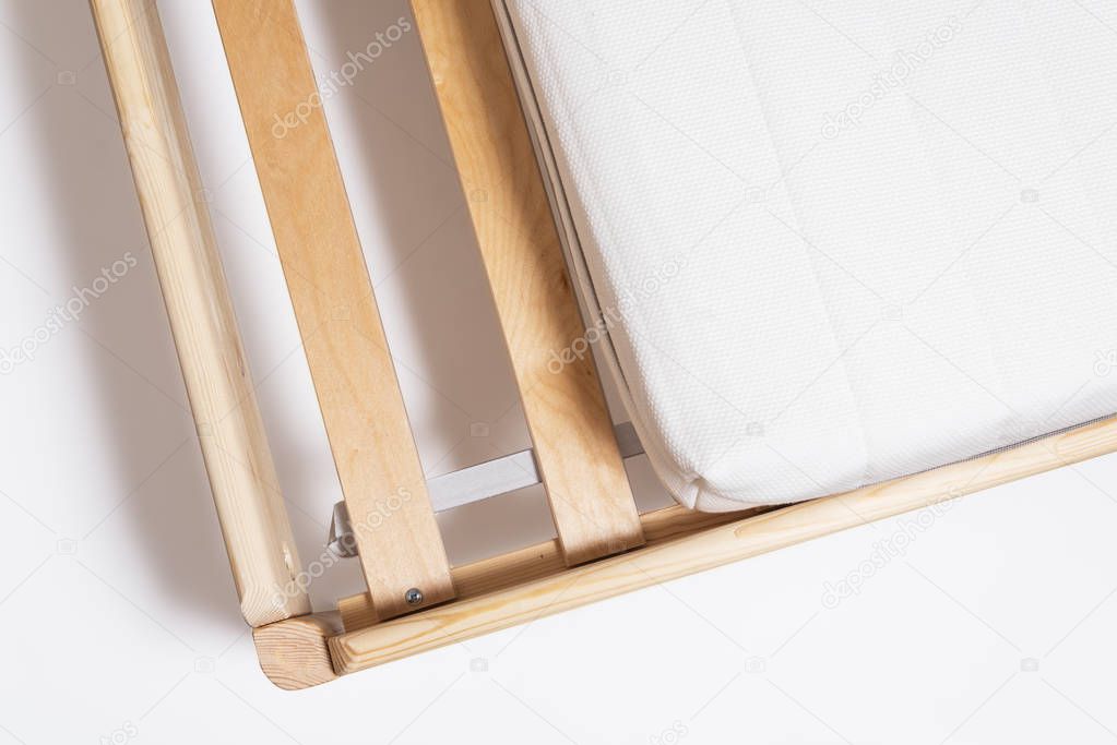 Set of wooden frame for mattress