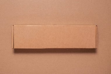 Kahverengi Karton Karton kutu, maket, kopyalama alanı