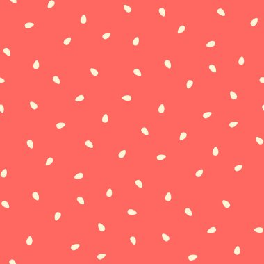 Vektör karpuz arka plan beyaz tohumları ile