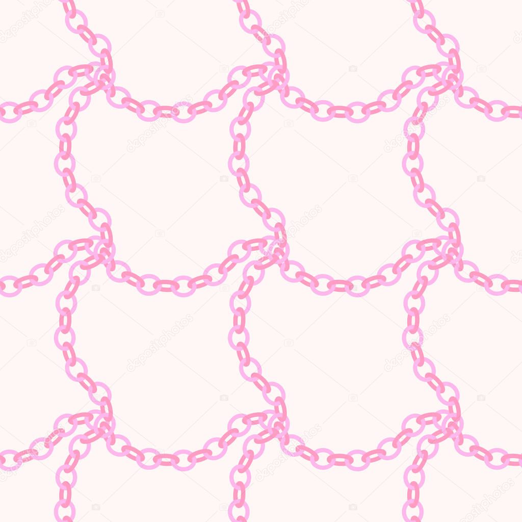 Pink chains background