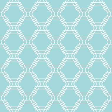 Kusursuz geometrik altıgen desen. Bal peteği, doğrusal, futuristi