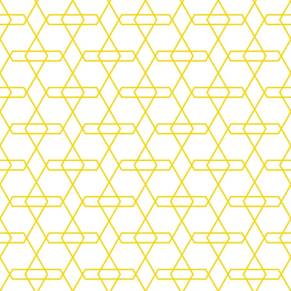 Nahtlose geometrische goldene Farbmuster. abstrakte Textur Backgro — Stockvektor