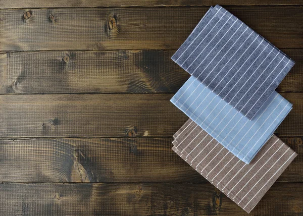 Peçete ile arka plan yemek Brown