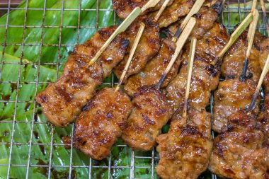 ızgara domuz sopa ocakta