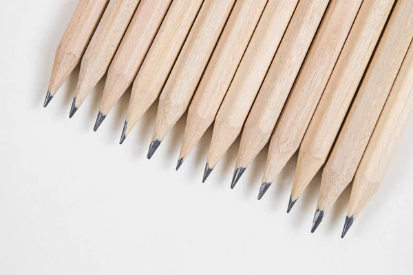 Pencils White Background — Stock Photo, Image
