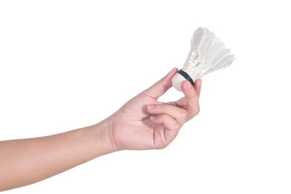 RÃ©sultat de recherche d'images pour "volant badminton main"