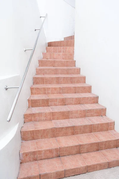 Бетонная Каменная Лестница — стоковое фото