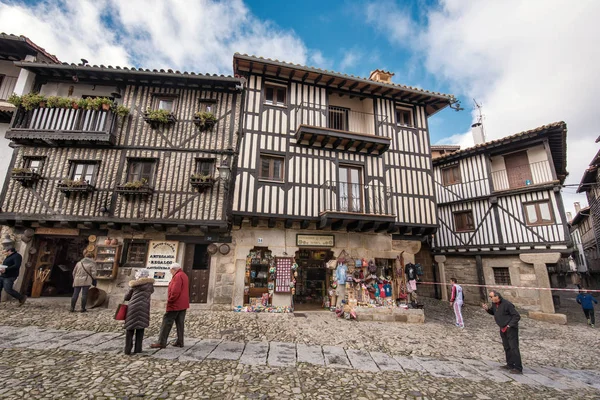알베르 스페인 2017 마을의 스페인을 — 스톡 사진