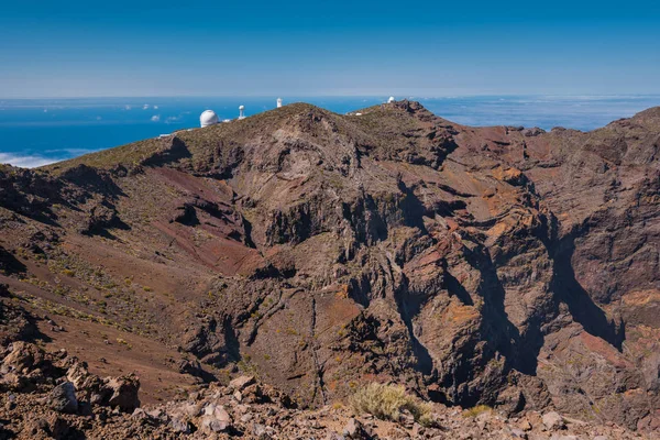 Astronomical Observatory Roque Los Muchachos Highest Peak Palma Island Canary — Stock Photo, Image