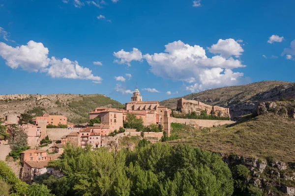 Albarracin Середньовічні Села Теруель Іспанія — стокове фото