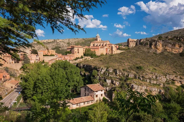 Albarracín Medeltida Teruel Spanien — Stockfoto