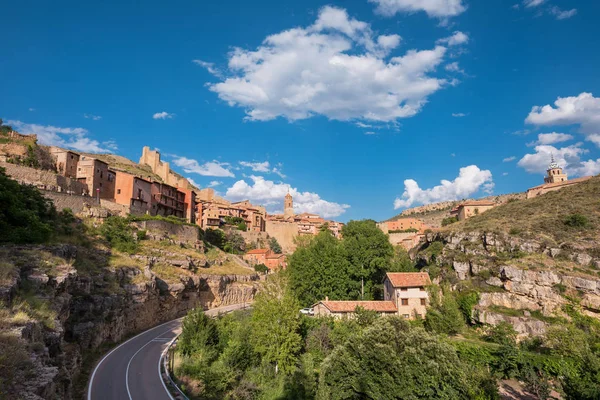 Albarracin Middeleeuws Dorp Teruel Spanje — Stockfoto