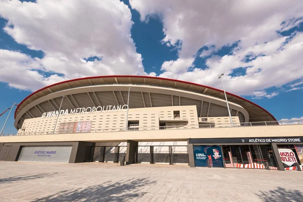 Madrid Spanje Juli 2018 Wanda Metropolitano Stadion Madrid Spanje Wanda — Stockfoto