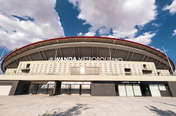 Μαδρίτη Ισπανία Ιουλίου 2018 Στάδιο Wanda Metropolitano Μαδρίτη Ισπανία Wanda — Φωτογραφία Αρχείου