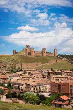 Molina de Aragon, Guadalajara, İspanya Castle.