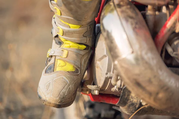 Close View Motocross Bike — Stock Photo, Image