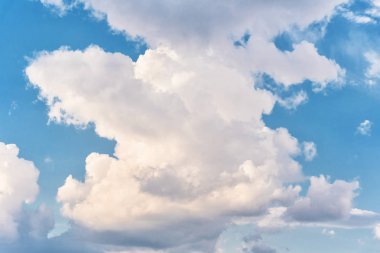 bulutlu mavi gökyüzü arkaplanı