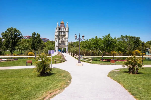 Parque Europa Torrejon Ardoz Madrid Espanha Parque Urbano Onde São — Fotografia de Stock