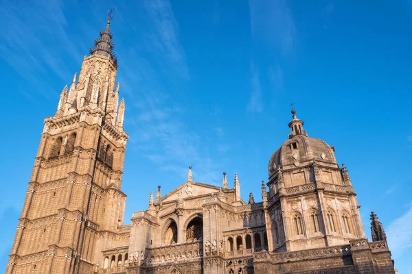 Famoso Punto Riferimento Cattedrale Toledo Castilla Mancha Spagna — Foto Stock