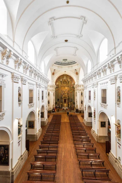 Toledo España Diciembre 2018 Interior Iglesia San Ildefonso Iglesia Jesuita — Foto de Stock
