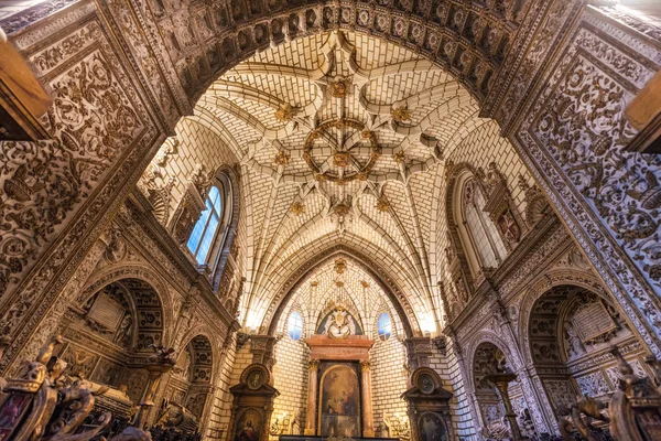 Toledo Spanien December 2018 Interiör Toledos Katedral Historiska Medeltida Staden — Stockfoto