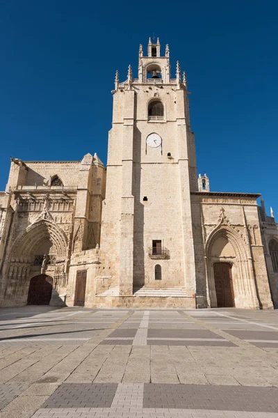 Palencia katedrális, Castilla y Leon, Spanyolország. — Stock Fotó