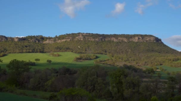 Valle de Tobalina landschap in de provincie Burgos, Castilla y Leon, Spanje, Europa — Stockvideo