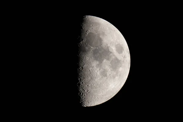 Fasi della Luna. Mezzaluna sfondo . — Foto Stock