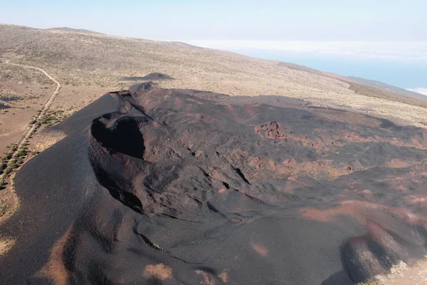 Aerial view of Volcanoes in Tenerife, Canary Islands, Spain. — Stock Photo, Image