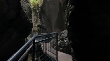 Santo Domingo de Silos 'taki Yecla Gorge, Burgos, İspanya. Yüksek kalite 4k görüntü