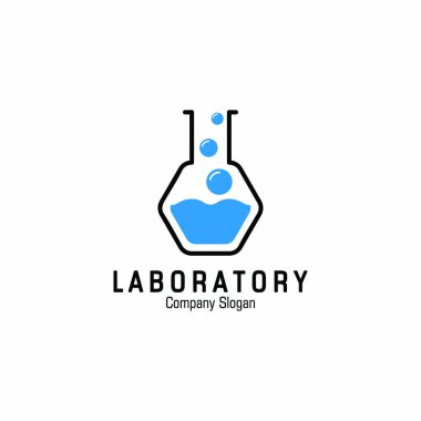 Laboratuvar Logo vektör çizimi