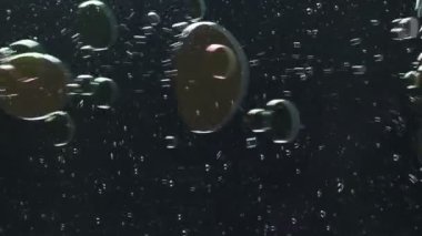 Kabarcık parçacıkları döngüsü rengi