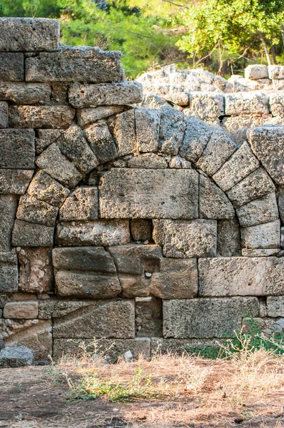 Antik Yunan Phaselis Türkiye'de kalıntıları