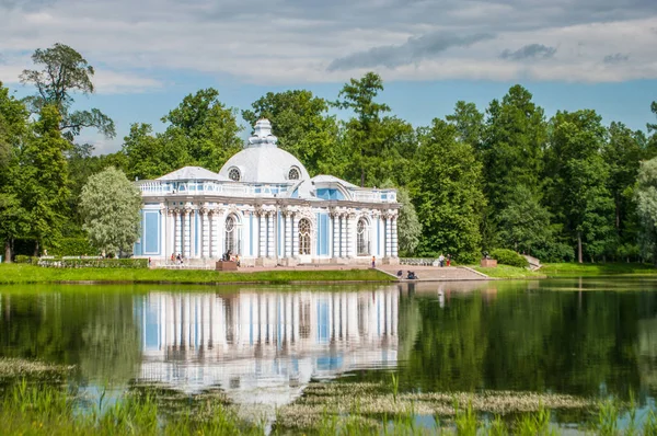 Catherine Park Tsarskoye Selo Barok tarzında bir mağara. St. Petersburg, Rusya Federasyonu