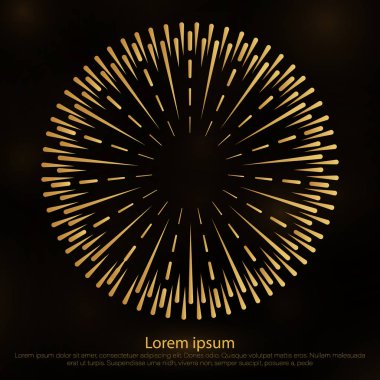 Rozet ve patlama, radyal.