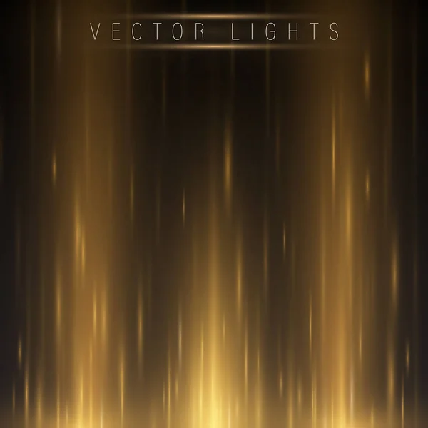 Resplandor abstracto líneas de luz . — Archivo Imágenes Vectoriales