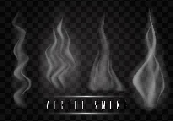 Colección de vectores de humo . — Archivo Imágenes Vectoriales