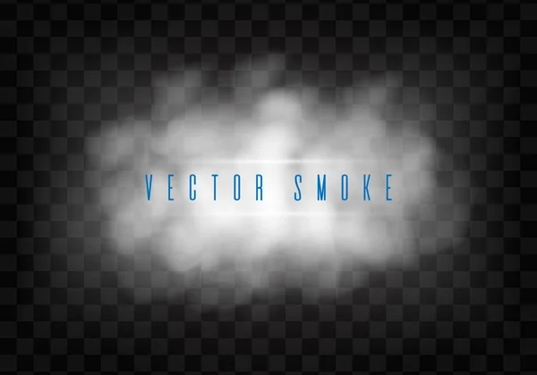 Efecto humo o nube . — Vector de stock